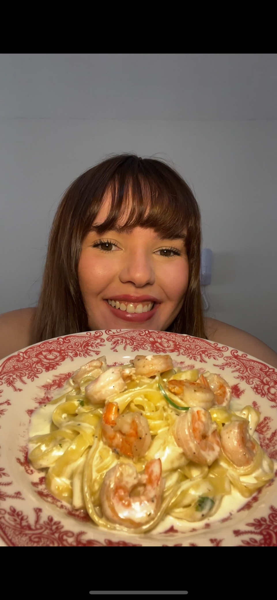 FAZENDO ALMOÇO COMIGO 🍝💖🌟 #comida #comendo #camarao #macarrão
