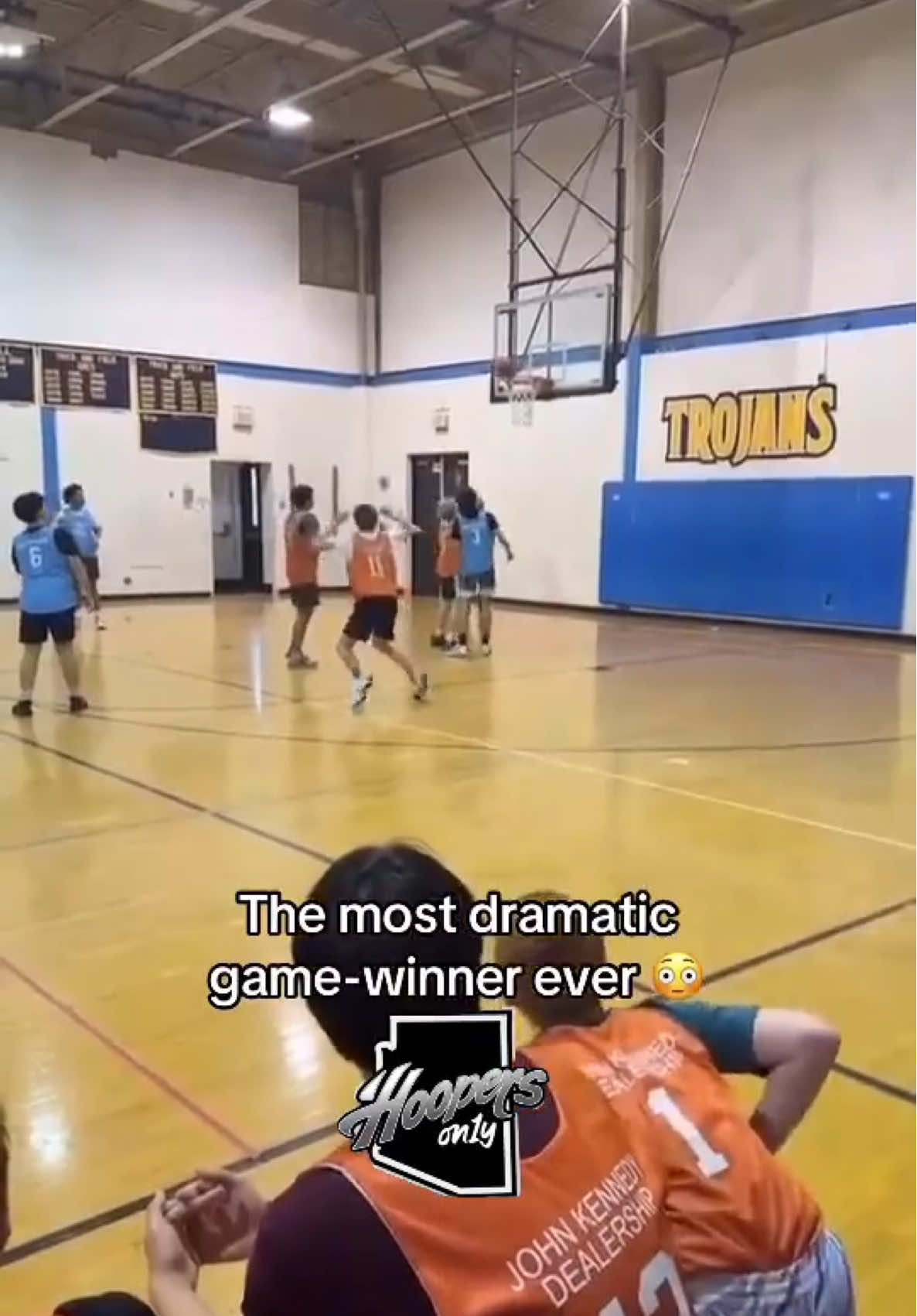 Is this the dagger? 🤯 (@Hoopers On1y) #NBA #basketball #sports #fyp #gamewinner 