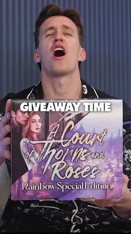 GIVEAWAY TIME!!!  We are giving one lucky winner this, A Court of Thorns and Roses special edition rainbow box set!!  To enter into the giveaway just use the link in our bio to join the Relatables Patreon and then use the Google Doc on the home page to enter.  We will be drawing the winner on the 29th of August 2025 at 4PM!!  #acotar #acomaf #acowar #acofas #acosf