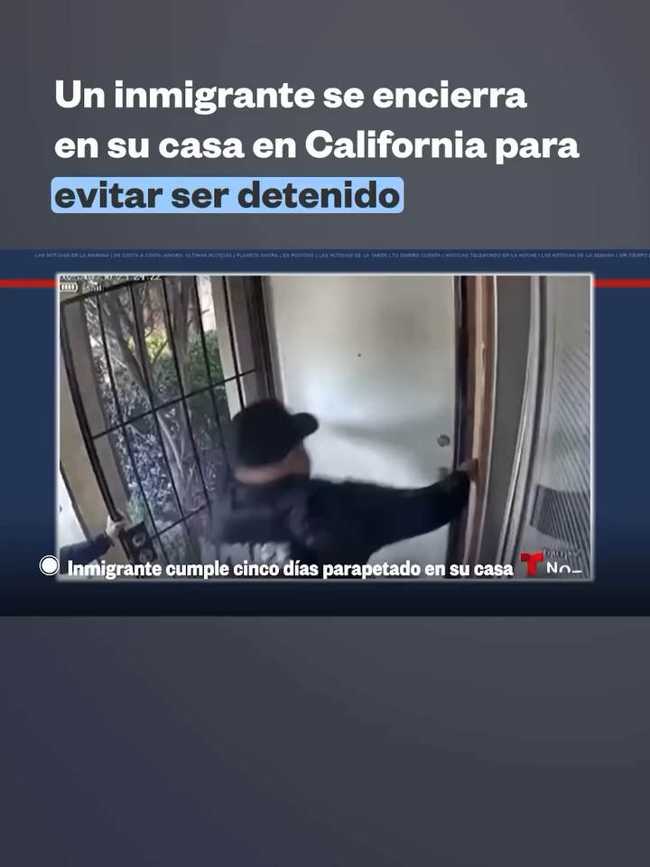 “No hemos tenido nada que comer”: Roberto José Reyes Castro y su familia llevan cinco días sin salir de su casa en Fontana, California, luego de que el inmigrante nicaragüense se encerrara en su hogar para evitar ser detenido por un grupo de hombres encapuchados que lo perseguían. Reyes asegura que no se trata de oficiales migratorios y comparte que él y su familia están frustrados y nerviosos por la situación. ”Si fueran agentes de ICE, ellos hubieran tenido una orden”. La familia entró a Estados Unidos a través de CBP One y Reyes cuenta con una orden de deportación.#asiloenusal #inmigrante #AbogadoDeInmigracion #InmigrantesUnidos #Deportación #ParoleHumanitario #RegistroMigrante #Migrantes #Deportaciones #Legalización #DerechosHumanos #Inmigración #Trump2025 #MiamiFL #Asilo #Justicia #EEUU #Cuba #CubanosEnLegalizacion #I220A