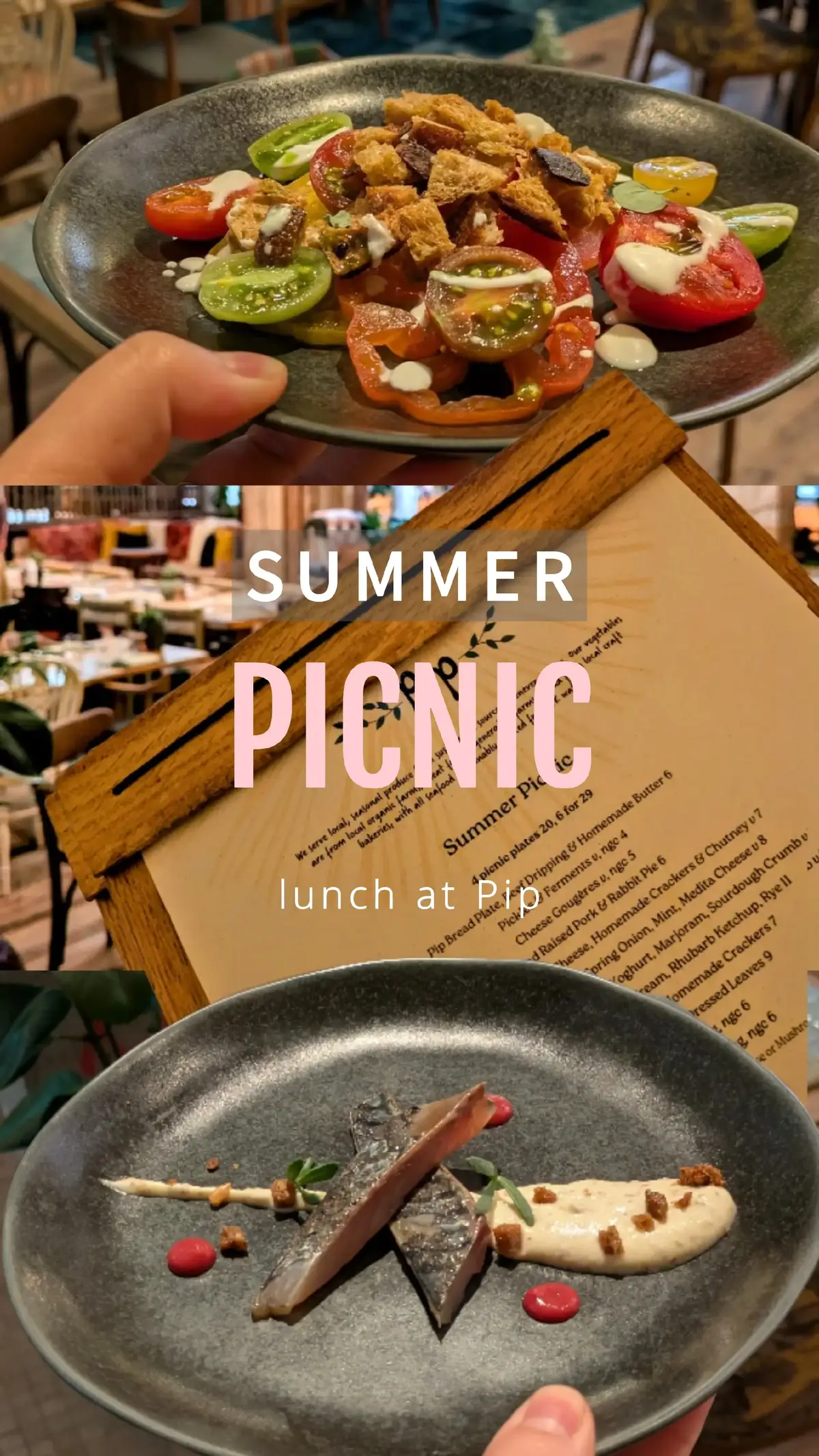 Enough of boring lunches. You can grab 4 (four!!!) small plates for £20 at Pip Restaurant at the @Treehouse Hotels Manchester 🍅  (invite)  #MCRFoodScene #mcrLunch #viral #lunchideas 