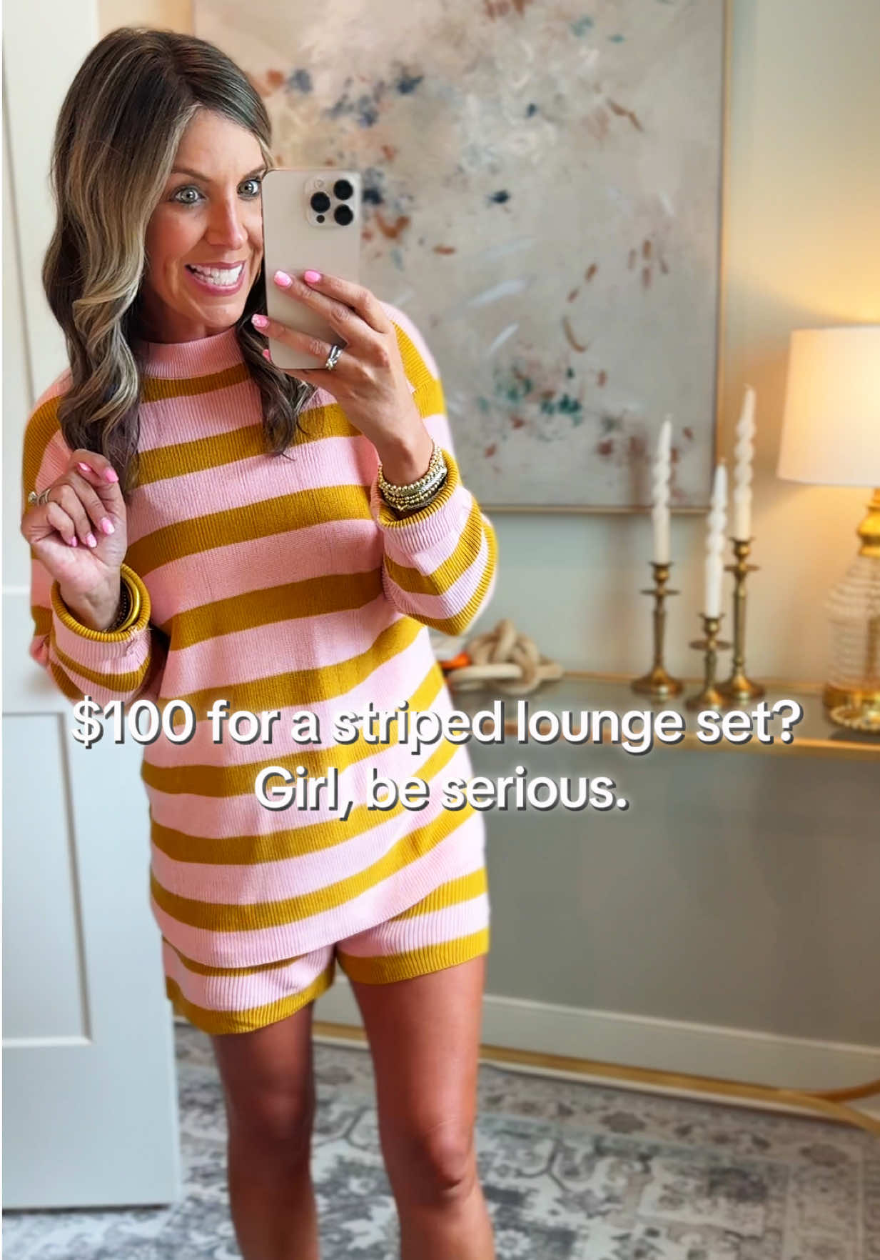 Snag this adorable knit set at such an incredible price! Tons of color options and the fit is amazing! #loungeset #fallootd #falloutfit #twopieceset #comfyootd @ZESICA 
