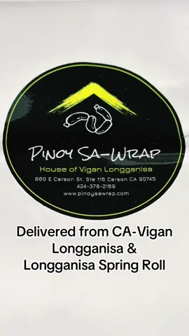 🇵🇭Pinoy Sa-Wrap🇵🇭 From California straight to your kitchen - Vigan longganisa na puno ng lasa, and lumpiang longganisa na super crispy at siksik sa sarap! Vacuum-sealed para fresh hanggang sa huling kagat, ready to fry, serve, and enjoy with family and friends. Breakfast, merienda, o handaan? Sulit at swabe sa bawat bite! From Cali with love, for every Pinoy craving. #pinoytiktok #pinoysawrap #vigan #pinoytiktok #ilokana #yummyfood 