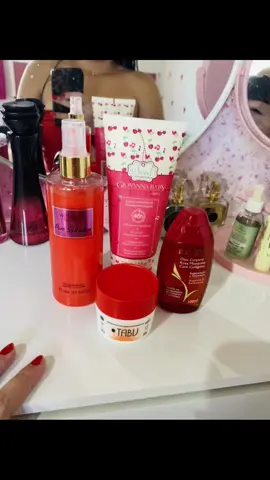 Meus cheirinhos 🧴🍭🩷🧘🏻‍♀️ #autocuidados #belezafeminina #grwm #autoestima 