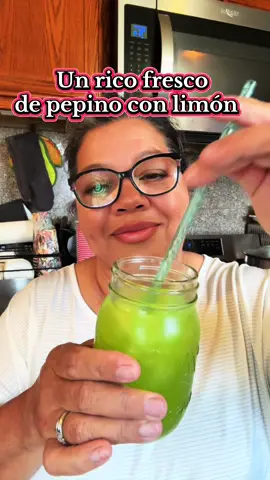 Refresco de pepino con limón#foodnetwork #viral #parati #mamareina 