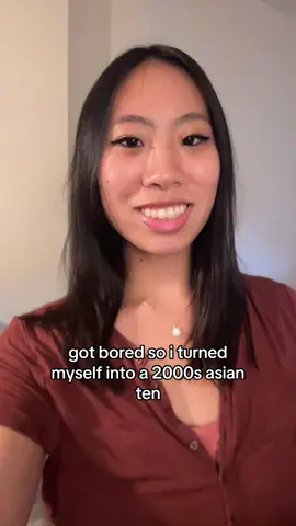 did a side part and changed my shirt #makeuptransformation #swag #asian 