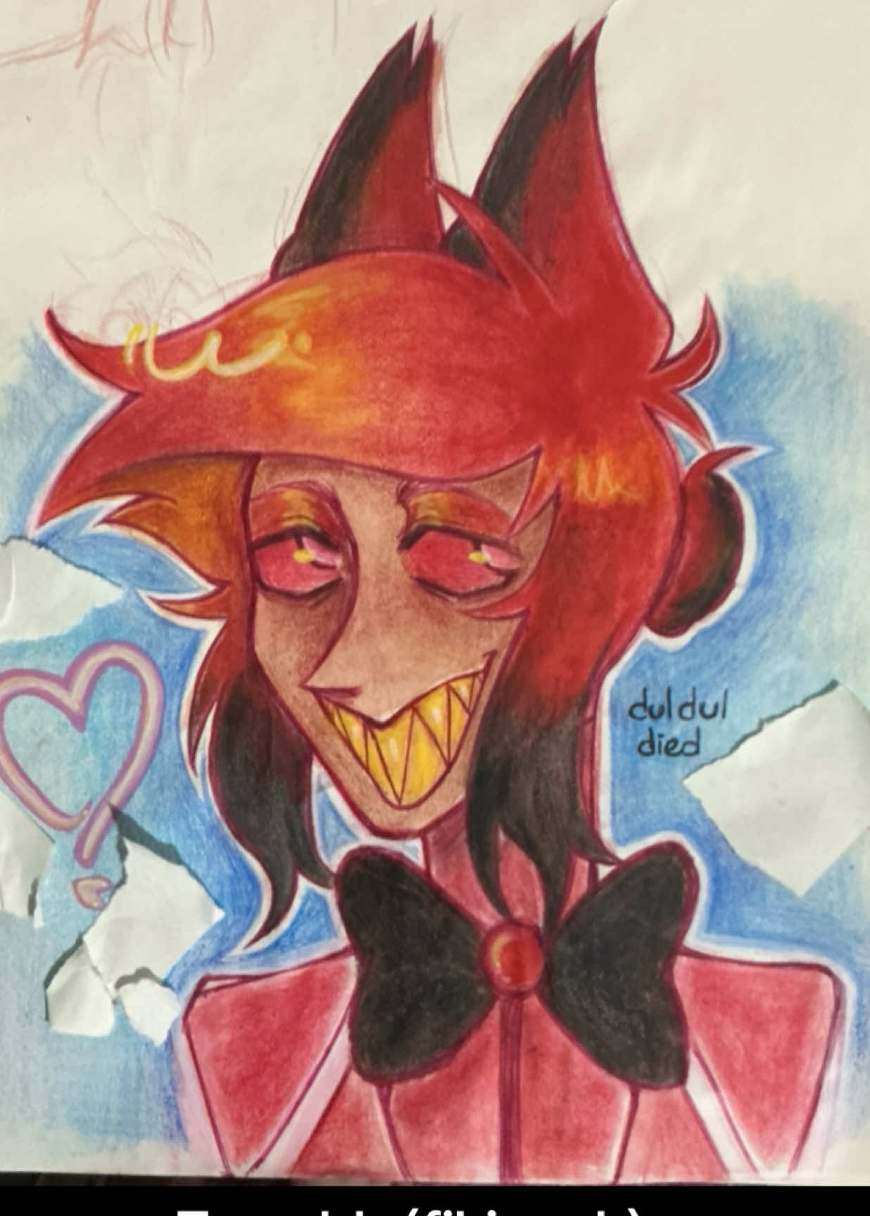 Alastor el twink falan filan #hazbinhotel #helluvaboss #alastor #fanart #hazbinhotelfanart 