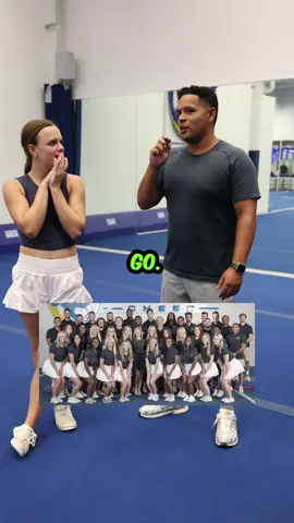 Some of these questions were wild 🤣 #cheer #coach 