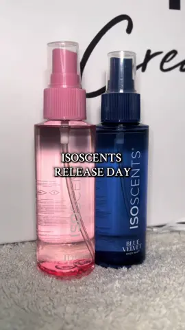 ISOSCENTS REVEAL DAY🫧🤩 ONLY £9.50 on TIKTOK SHOP💸 This is WEEK 3 / 5 of the Isoscents releases & GIVEAWAYS!  IDOL🌸 mixture of •Sweetly Scented White Jasmine  •Fruity and Fresh Pear Scent •Hints of Amber - Woody and Spicy BLUE VELVET🦋 mixture of •Fresh Floral Lavender  •Clean and Airy scent like cashmere •Breezy, Clean Sea Salt scent @ISOCLEAN #isoscents #bodymist #luxuryonabudget #perfumes #giveaways 