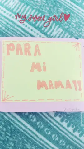 Cuando tús hijos te da un regalo así , te das cuenta que no hay nada más grande que ser Mamá # amo a mis hijos con todas las fuerzas de mi 🩷