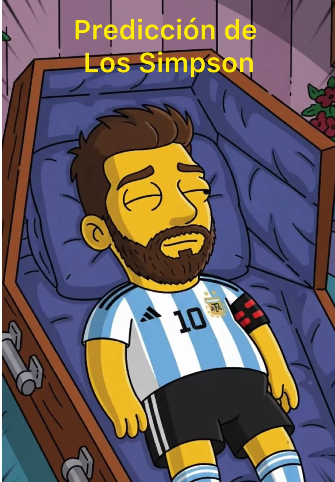 Lo vuelven hacer #lossimpson #prediction #leomessi #futbol⚽️ 