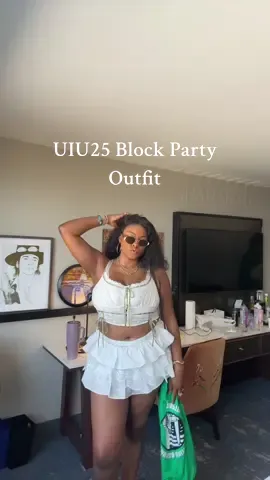 Block Party Fit for @umuigbounite 🤩 @Fashion Nova never fails me 🫶🏽 #daypartyoutfit #summerfitsinspo #matchingset #fitinspo 