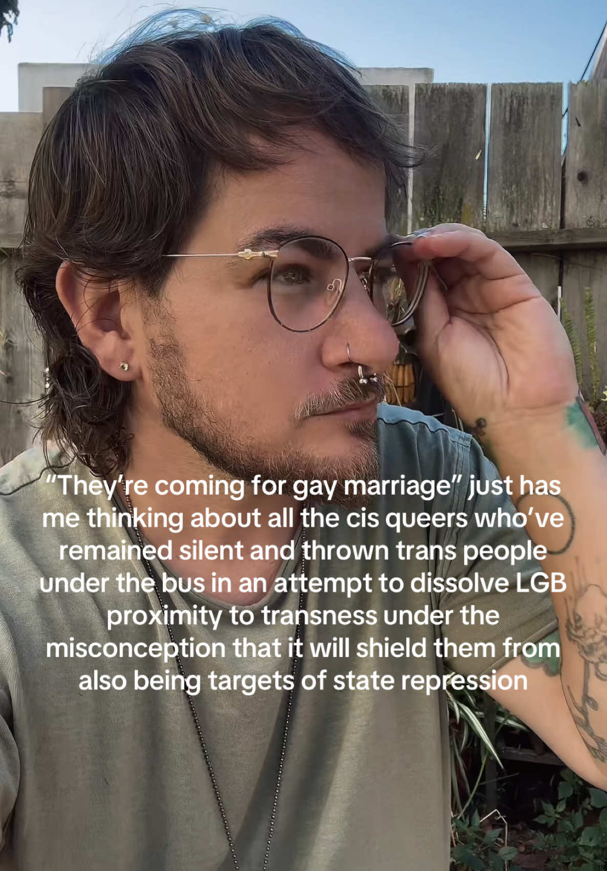 Oh, wait, you mean to tell me history repeats itself? How do cis queers think they even got their rights? lol now it’s all “omg gay marriage is next.” Yeah, obviously 🫠🏳️‍⚧️😱