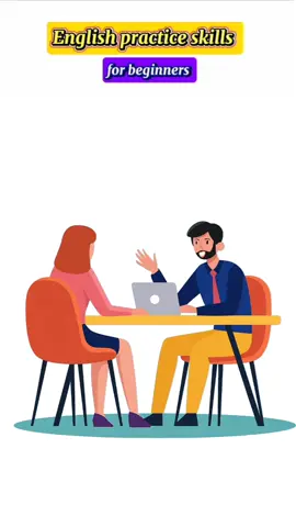Learn English  conversation for beginners! 🗣✨ Question: 
