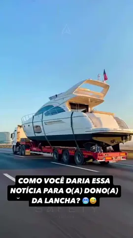 Conta aí: como você daria essa notícia? 🥶😅 🚨TÁ ROLANDO CONDIÇÃO ESPECIAL NO ALUGUEL DE LANCHA PARA A PRAIA DO CAIXA D’AÇO🚨 👉Central de Reservas: (48) 99634-3575 #reelsemalta #videoemalta #audioemalta #lancha #yacht    