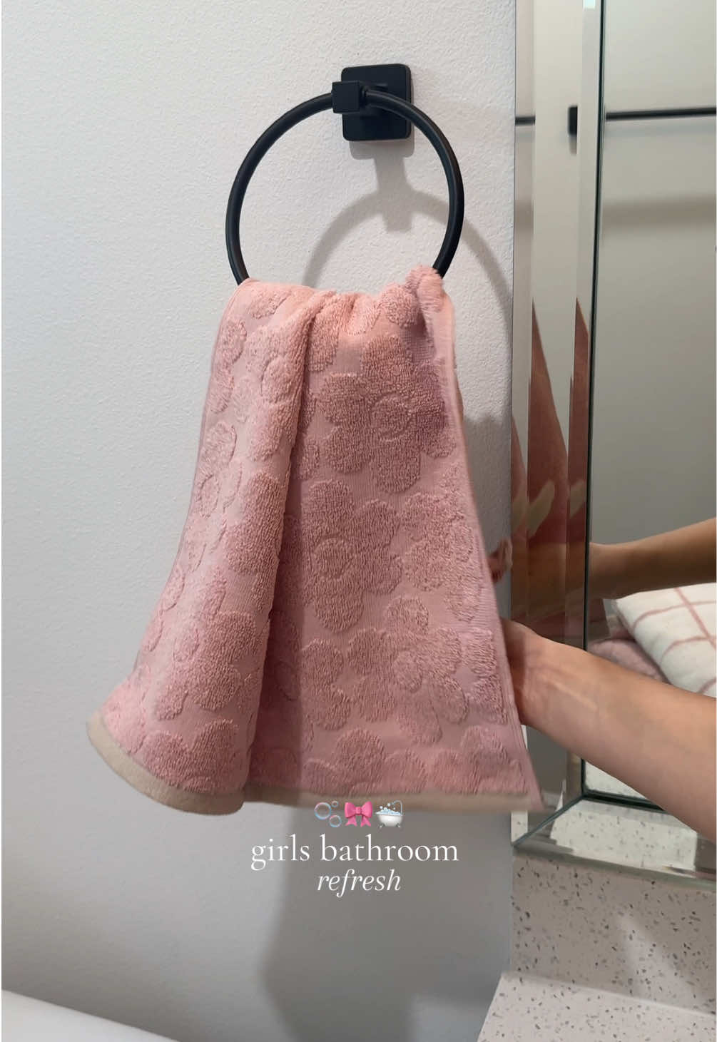 bathroom refresh but make it girly 💕🪄 #girl #inspo #reset #refresh #hometiktok  