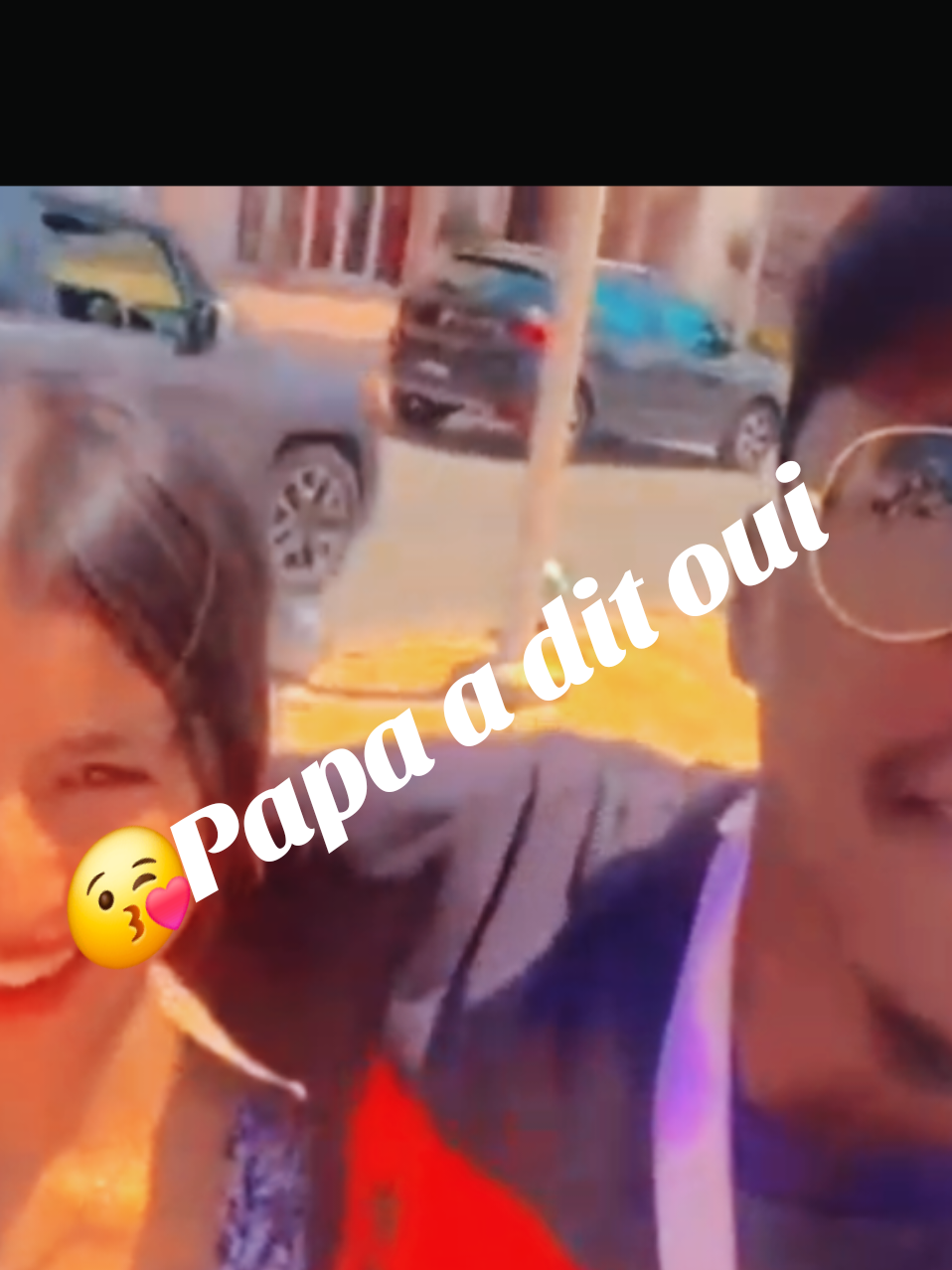 Filles en couples On pourras pas dire que Papa n'était pas d'accord 😘😘😘#couples #amour #papa #maghrebunited #fpyシ 