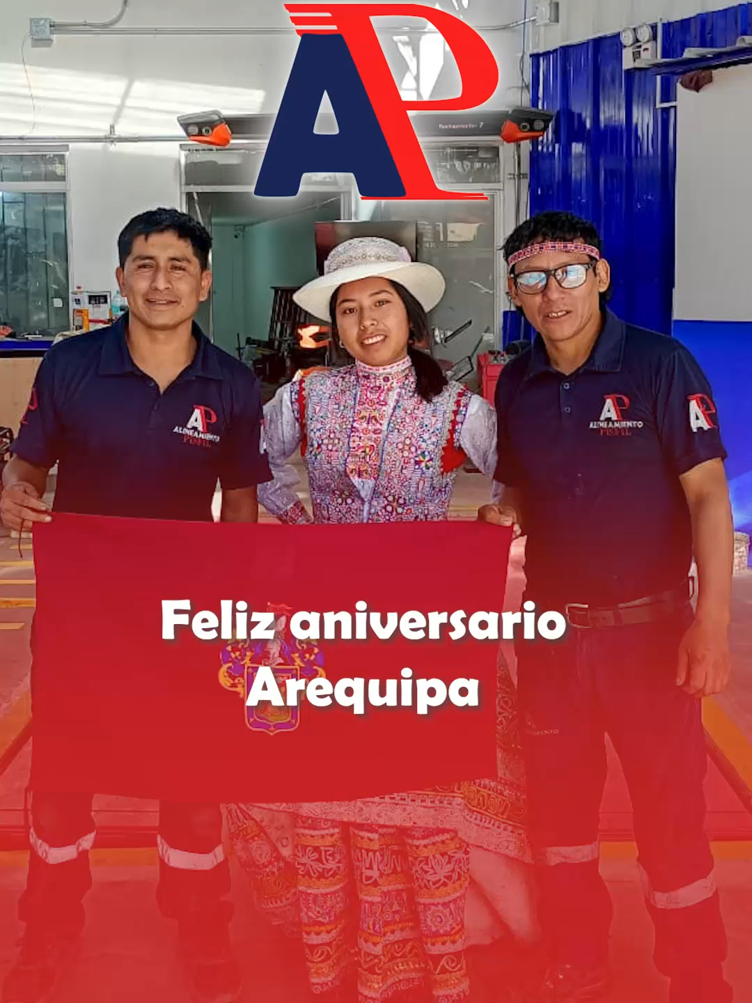 En Alineamiento Pisfil también celebramos el aniversario de Arequipa🅰️🅿️ #Arequipa ##tallerautomotriz #MecánicaAutomotriz #alineamientopisfil #Suspensión #carros