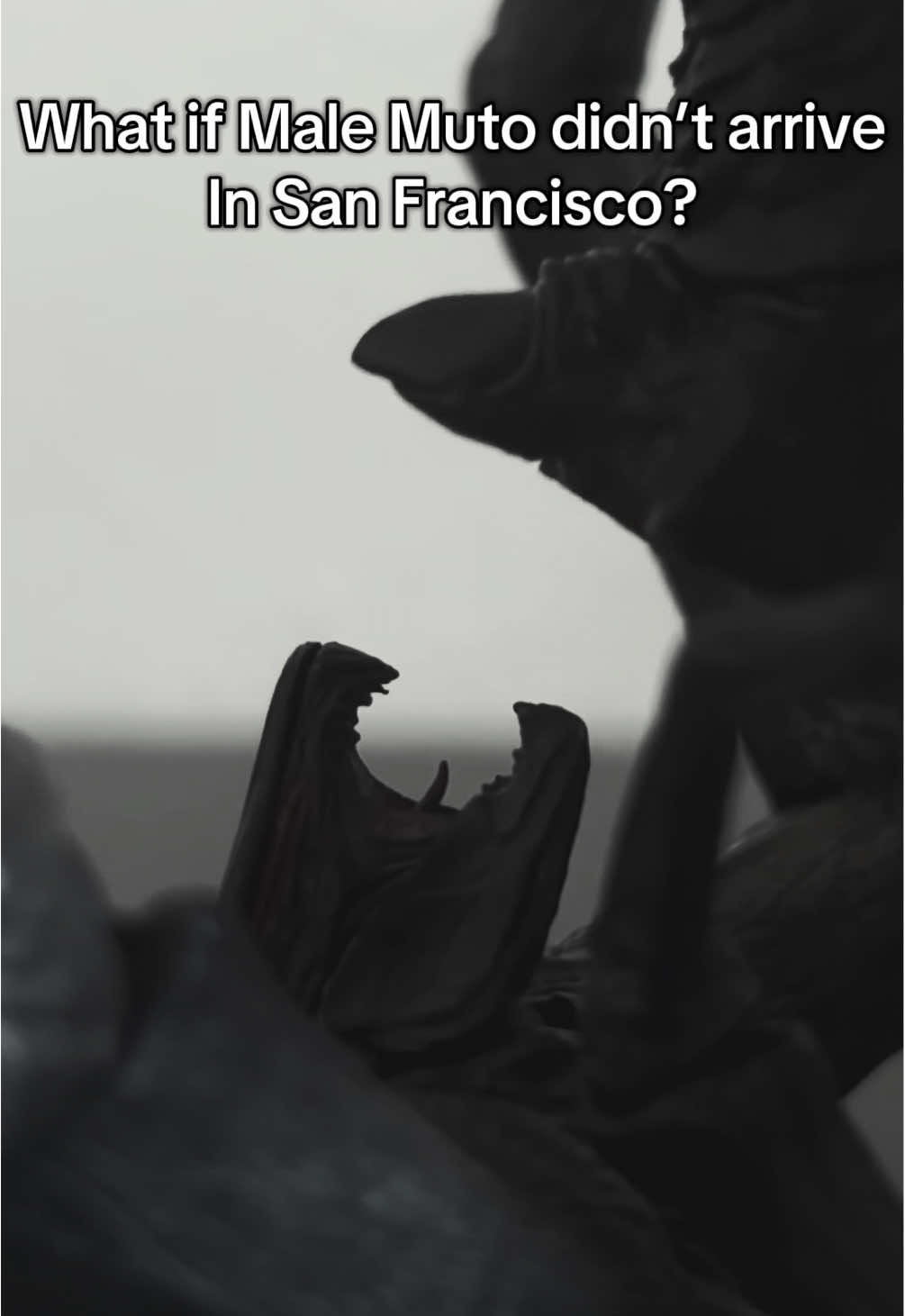 What if male muto didn’t arrive in San Francisco? #fyp #godzilla #fypシ゚viral #foryou #actionfigures 