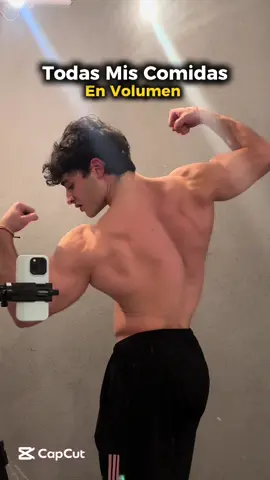 Explicando todas mis comidas en volumen😎 #fitnessargentina #volumenlimpio #quecomoenundia #Fitness 