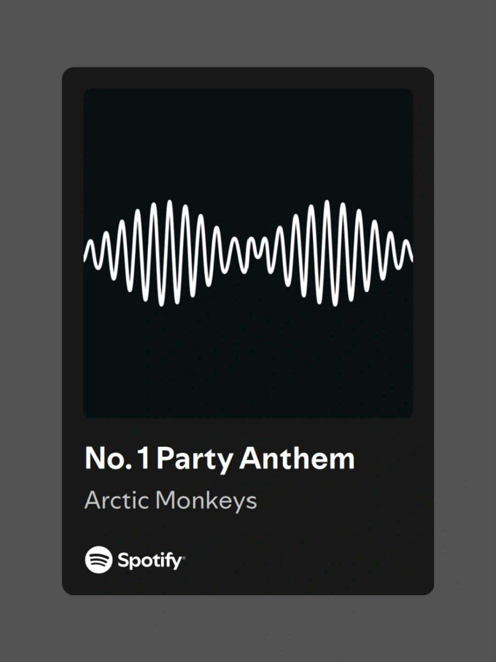 no 1 party anthem #articmonkeys #fyp #lyrics #song 