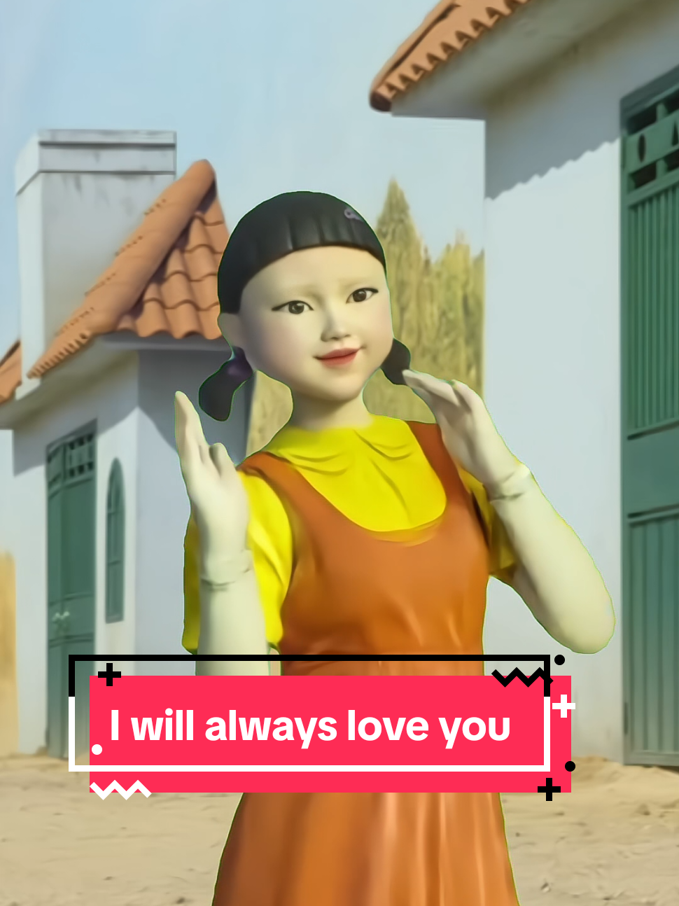 Squidgame doll dance i Will always love you#danceindia#squidgame#foryou#mere#trending 