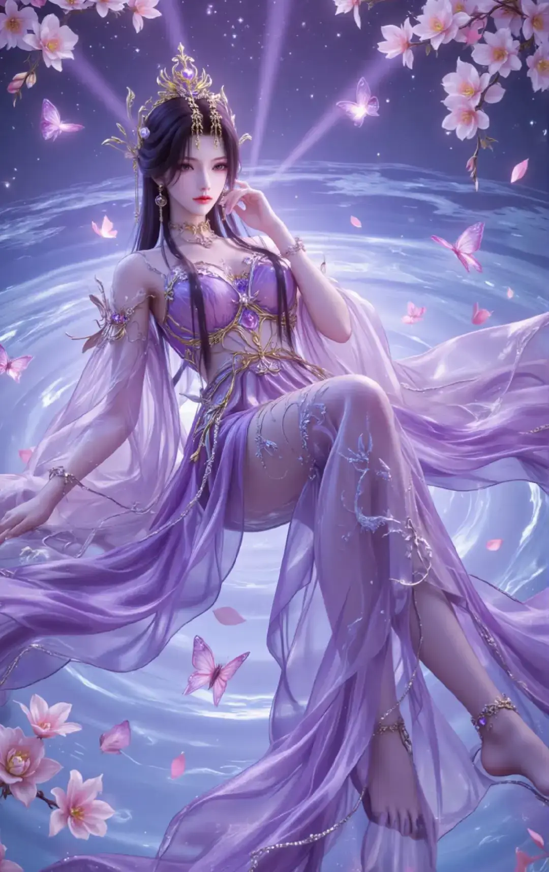 Yun Wangshu 💞💞💞💞💞 #คราสมายาหวนสู่สังหาร #อนิเนะ #ai #ชอบสาวอนิเมะ 