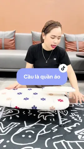 Cầu Là Quần Áo Mini Gấp Gọn, Bàn Để Ủi Quần Áo ,Vỏ Bọc Cotton Chống Bỏng. #caubanlagapgon #caulaquanao #caulauiquanao #banlaquanao #caubanlagapgon 