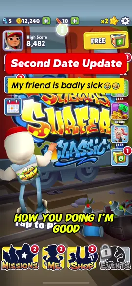 My friend is badly sick😂🤣- SecondDateUpdate💌#brookeandjubal #seconddateupdate #seconddateupdates #seconddateupate #seconddate 