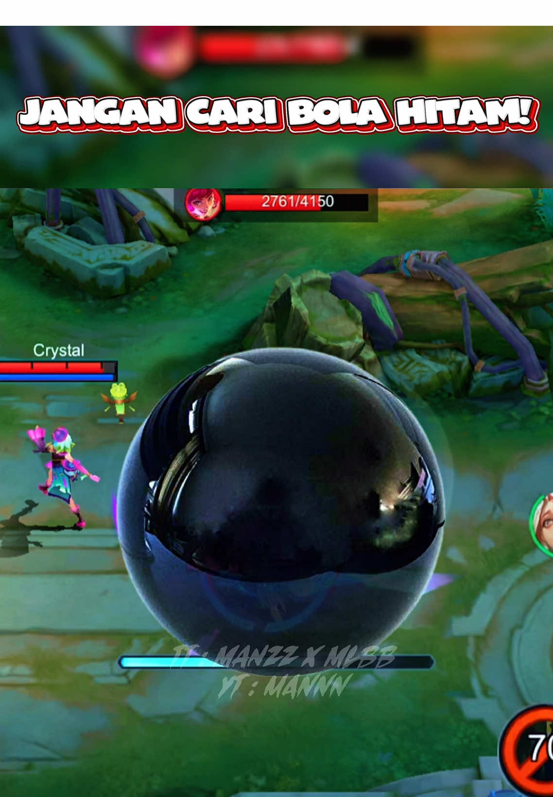 Jangan coba coba cari bola hitam!! #MobileLegendsBangBang #MLBB #MerdekaMabar #fyp #manzxmlbb #viral #mlbbcreatorbase #trending #bola 