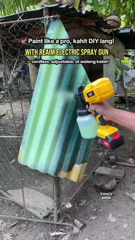 🔫 Paint like a pro, cordless and mess-free! 💛 3 spray modes • 800ml capacity • Adjustable flow — perfect for DIY & pro projects! 📌 Disclaimer: Price, warranty, and specs may vary depending on seller and variant. #SprayGun #electricspraygun #CordlessTools #DIYProjects