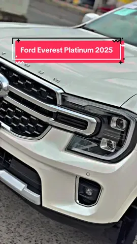 Siêu phẩm cập bến - Ford Everest Platinum 2025 Trắng - Xe sẵn giao ngay - trả trước từ 499Tr #everestplatinum #fordEverestplatinun #everest2025 #fordEverest2025