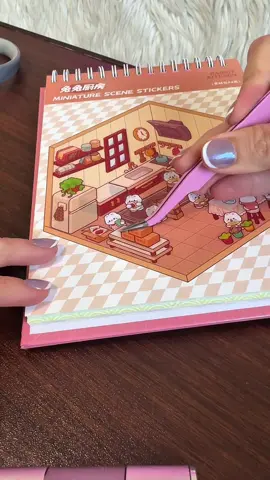 Sticker Book little Scenes!