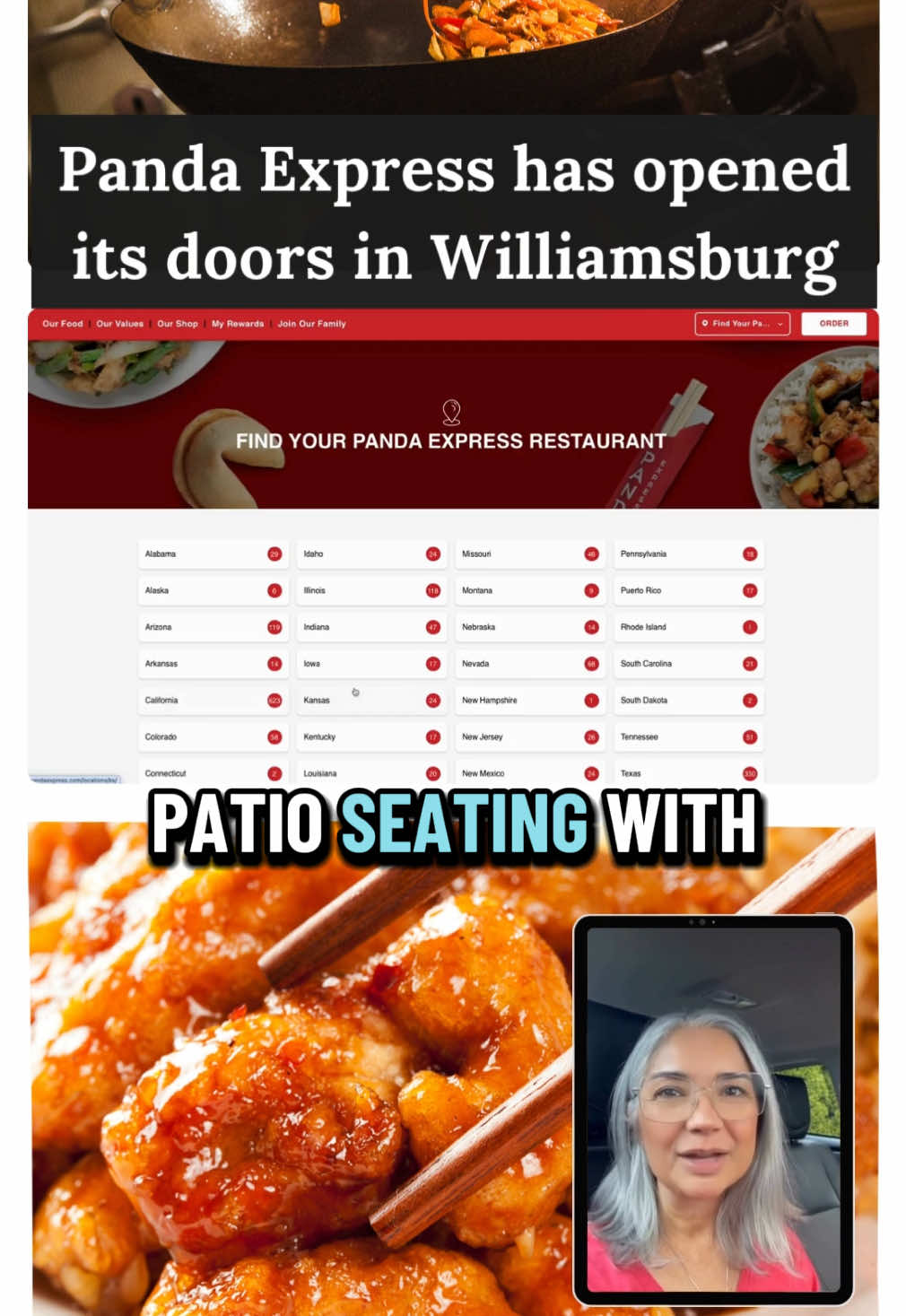🐼🍜 Panda Express is officially OPEN in Williamsburg! They cut the ribbon on July 2 at 6632 Mooretown Road, right by Sentara Circle. Double drive-thru, toasty mobile pickup shelves, and patio seating with bamboo planters this spot is ready to wok. Bonus: They kicked off the grand opening by giving free bowls to the first 88 guests and donating part of day-one sales to Heritage Humane Society. Local flavor with a side of good vibes. Source: York County permit file plus Panda Express event page. Hot tips around The Greater Williamsburg Area?  👉 DM me  📲 Text Jackie 757-870-1902 – Jackie Berberabe, a Williamsburg real estate agent and proud military spouse   P.S. I work with military members and their families.   Selling homes in:  ⭐️ Yorktown ⭐️ Newport News ⭐️ Toano ⭐️ Hampton ⭐️ Poquoson ⭐️ Williamsburg   Military Installations I cover:  🇺🇸 Joint Base Langley Eustis  🇺🇸 Naval Weapons Station Yorktown / Cheatham Annex  🇺🇸 Coast Guard Training Center Yorktown   Your goals. My focus. Success. #thingstodoinwilliamsburg #thingstodoinyorktown #movingtovirginia #militarymoves #realtorinwilliamsburg