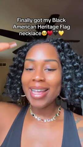 Now we just need our own emoji lol (but deadasss). If you want your own Black Heritage Flag necklace I tagged it for you! Get yours today♥️♥️ #blackamericanheritageflag #BlackTikTok #blackfriday #christmasgiftideas #blacktiktokcommunity 