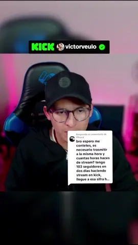 Respuesta a @99rpck Debemos tener un horario de stream? #streamers #kick #parati 