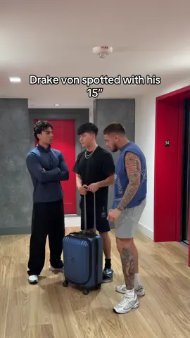 Who he with?