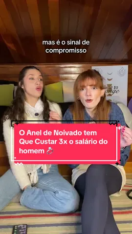 E aí? O anel de noivado tem que custar três vezes o salário do homem ou isso é loucura?! 💍 🤵‍♂️ 👰‍♀️  @Conta Secundária d @duasdeduas  . . . . . . . . #aneldenoivado #pedidodecasamento #casamento #trend #amigas 