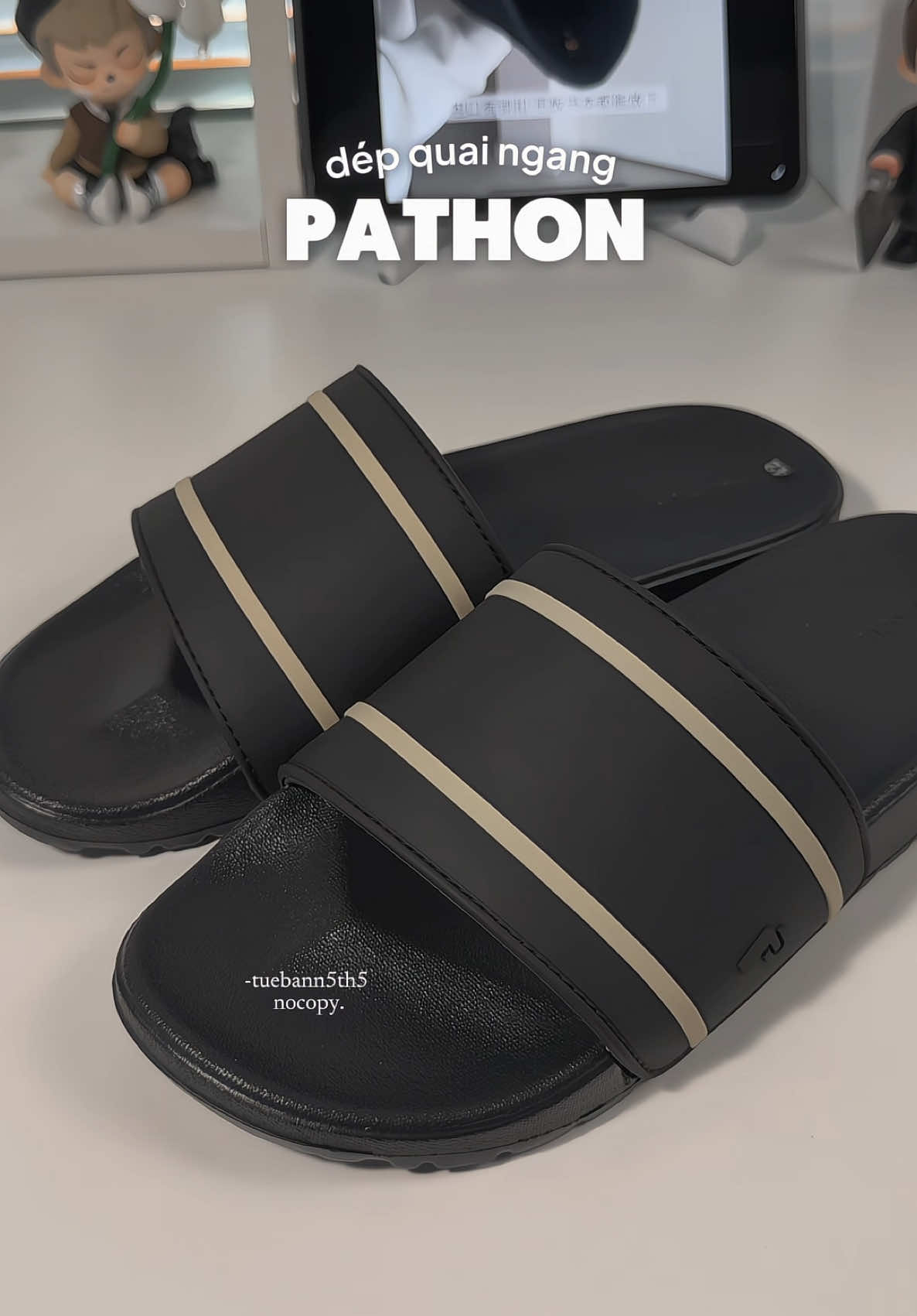 Dép quai ngang nam nữ PATHON #PATHON #depquaingang #depnamnu #viral #tuebangiviu 