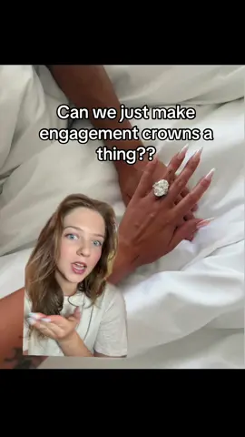 So can we make this a thing? #greenscreen #engagementring #diamondring #ronaldo #fyp 
