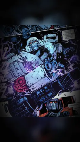 Megatron from Skybound’s Transformers comic is a monster and i love him, + this song is fitting imo #transformers #megatron #edit #comics #deathnote