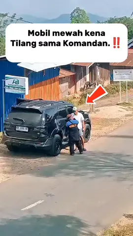 Komandan Menilang Mobil mewah😱#tiktokviral 