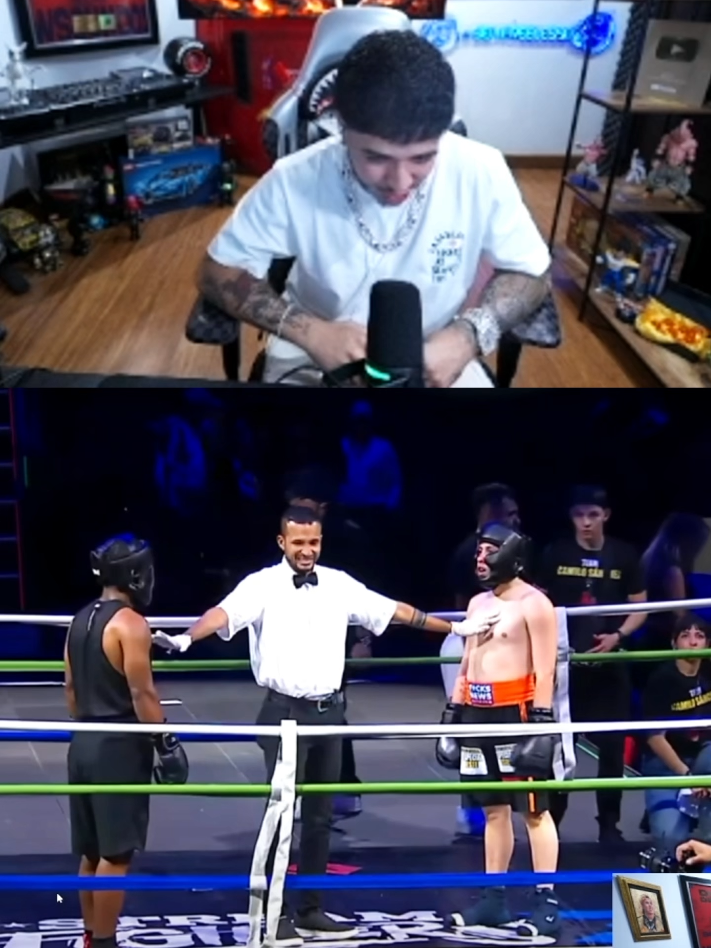 Me faltó un poquito más de viveza. #westcol #boxeo #jh#streamfighters #cristorata7 #risa #aplicar