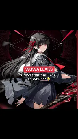 Her oufit changed too??? They r testing  MOTHER #wuwa #wutheringwaves #fyp #chisa #chisawuwa this is a joke but… 😅😭