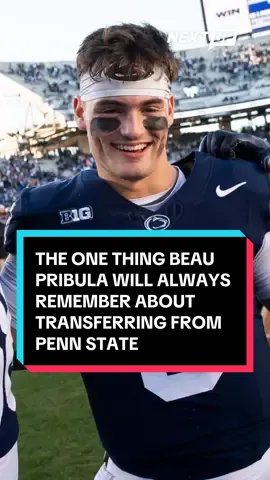 When Beau Pribula thinks about Penn State, it’s the relationships that stand out most. Teammates, coaches and staff. That’s what made it special — and what he’ll never forget. He talked about it on Next Up. #beaupribula #pennstatefootball 
