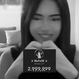 Congrats on 3M my babbyy, i am very proud of you, u entered 3M and more god willing, u deserve it u are the best person i known in the world💘💞 #foryou #fypage #explore #viral #هيام @✰ 𝐇𝐚𝐘𝐚𝐌 ✰ @𝐇𝐚𝐘𝐚𝐌 🐈‍⬛ 