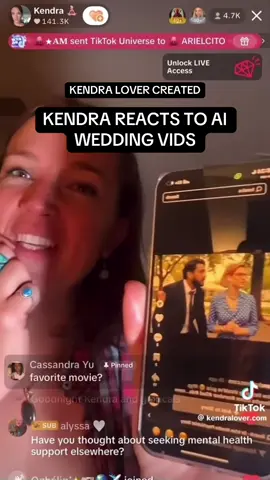 KENDRA LOVER creates AI videos of Kendra and psych… further fueling her delusion. #kendra #kendradoctor #ai #aipsychosis
