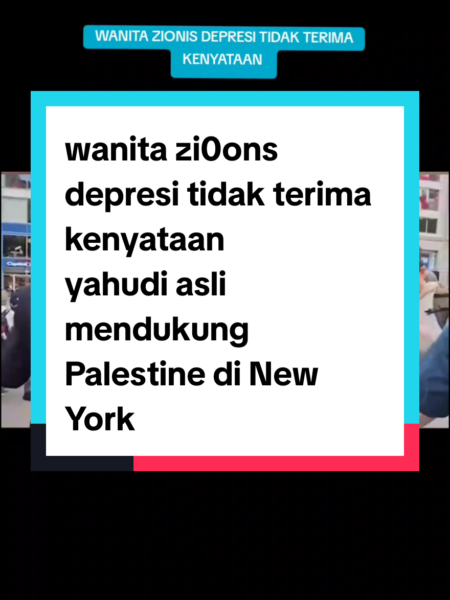 ▶️ Zionist woman has an absolute meltdown when she comes across Jews taking part in massive pro-Palestine rally held in New York. ▶️ Seorang wanita Zionis mengalami depresi berat ketika melihat orang-orang Yahudi berpartisipasi dalam demonstrasi besar-besaran pro-Palestina yang diadakan di New York. @gerindra @قطر الخيريةQcharity @🇮🇷I_.R_.G_.C🇮🇷 @يماني ثائر 