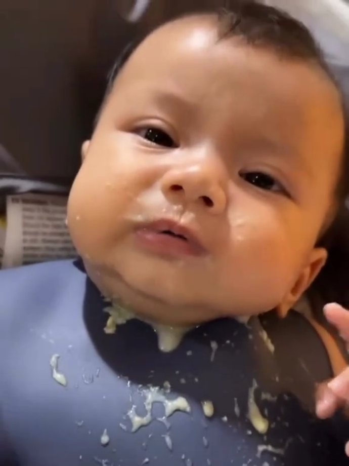 udh 6 bln aja nih dede elzhard🥰 #elzhard #elzhardrahadianaskara #elkerung #dedekbayi #masyaallah 