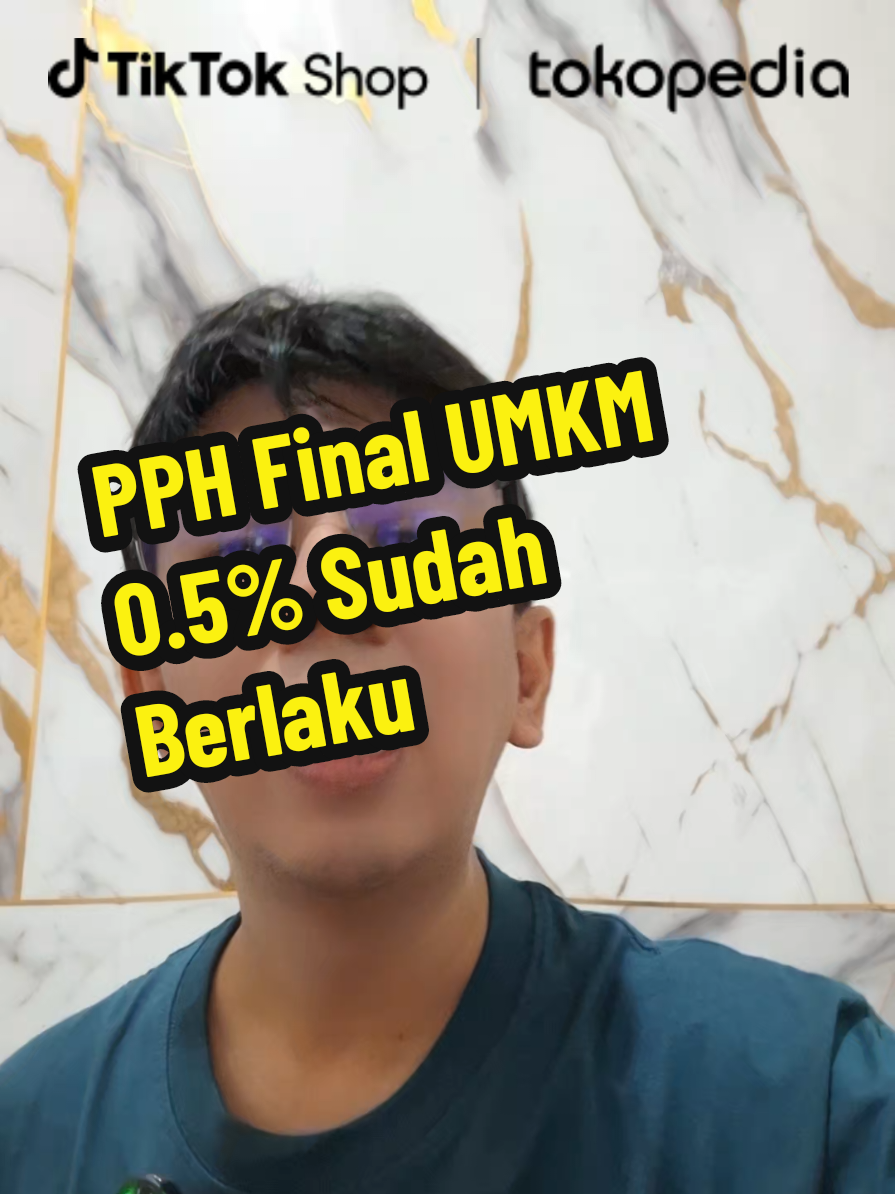 PPH Final UMKM  0,5% bukan aturan baru yang akan diterapkan, namun aturan yang sudah lama ada. Hingga saat ini pph final umkm seharusnya dilaporkan dan dibayarkan secara mandiri. Sebagai seller umkm baiknya tertib administrasi agar #jualannyaman   seller yang masih bingung cara hitung pph final, bisa cek artikel atau ke kantor pajak.  #sellerambassadortiktokshoptokopedia #pajak #keuangan 